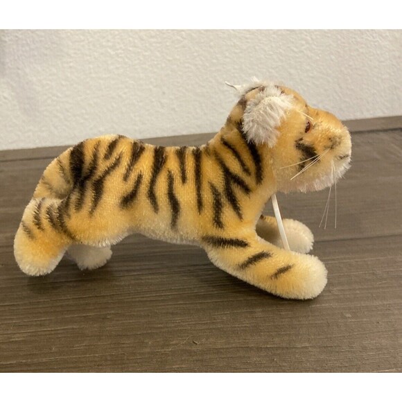 Steiff Golden Age Of The Circus Tiger Only Replacement Plush - Picture 3 of 15